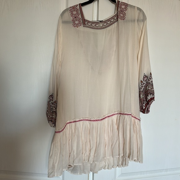 FREE PEOPLE WILD ONE EMBROIDERED DRESS - Picture 3 of 6
